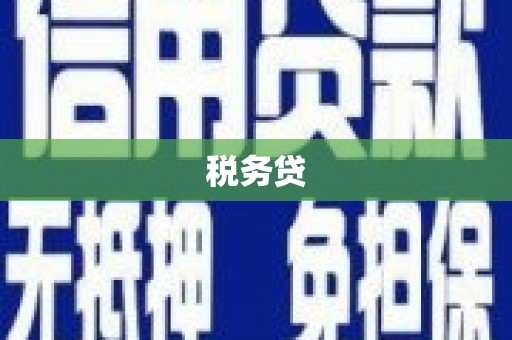 同安税务贷