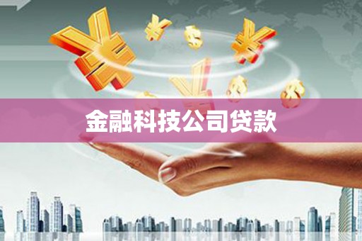 同安金融科技公司贷款