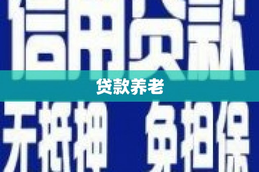 同安贷款养老