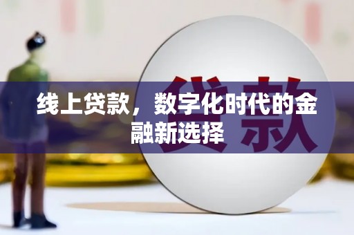 同安线上贷款，数字化时代的金融新选择